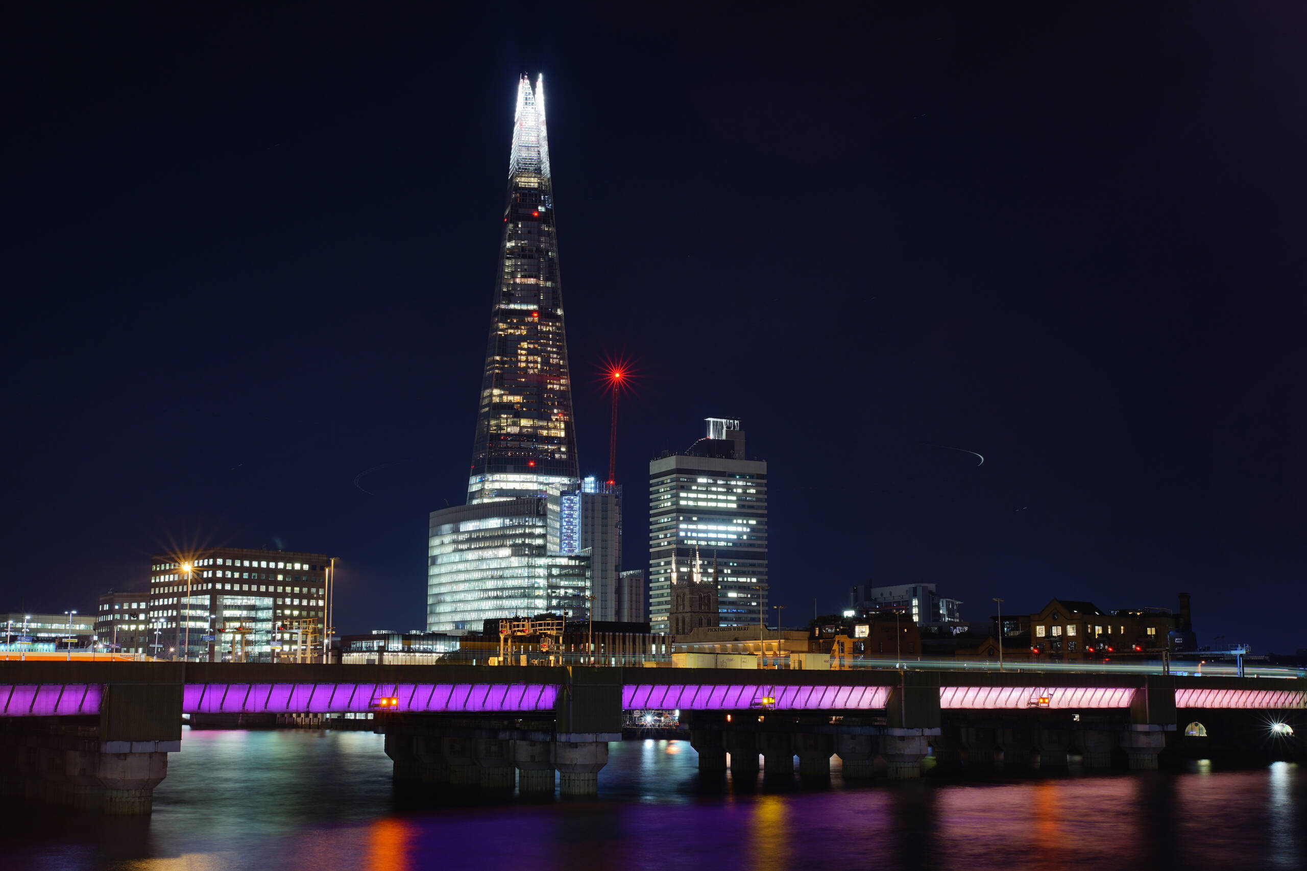 An image of The Shard.